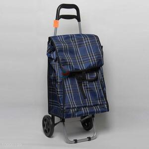 Dark Blue <em>Shopping</em> <em>Trolley</em> /Outdoor Dacron Suitcase