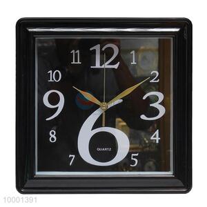 Square simple wall clock