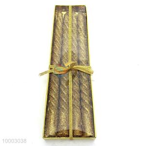 Good Quality 3pc Golden Candles