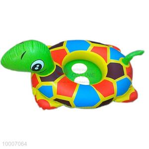 Wholesale Colorful Tortoise Shaped PVC Plastic Inflatable Swimming Ring