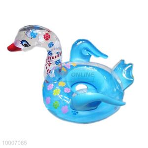 Wholesale Goose Shaped PVC Plastic Inflatable Swimming Ring