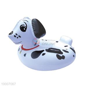 Wholesale Spotty <em>Dog</em> Shaped PVC Plastic Inflatable Swimming Ring