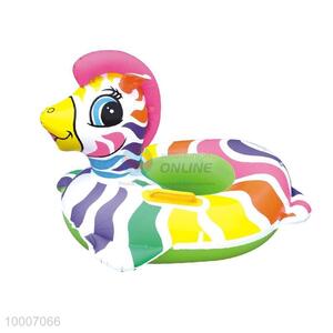 Wholesale Zebra Shaped PVC Plastic Inflatable Swimming Ring