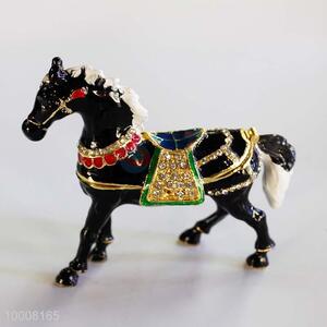 Wholesale Black Horse Magnificent Exquisite Camel Plated Jewel Case/Box