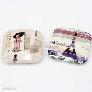 Best Selling Double-sided Girl <em>Cosmetic</em> Aluminum Mirror