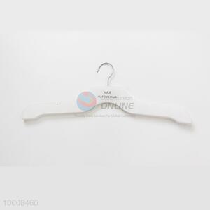 Wholesale High Quality White Plastic Clothes Hanger