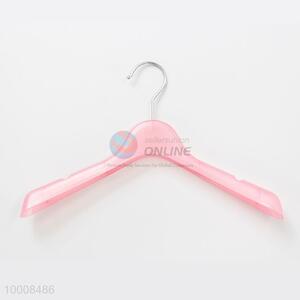 Wholesale Competitive Price Pink Plastic Children Clothes Hanger
