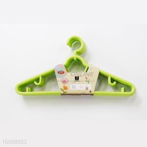 Wholesale Household Green Plastic Clothes Hanger