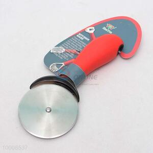 Wholesale High Quality Red Handle Portable Pizza Wheel