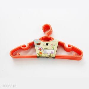 Wholesale Household 28.5CM Red Plastic Clothes Hanger