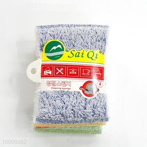 4 pcs cleaning scouring pad