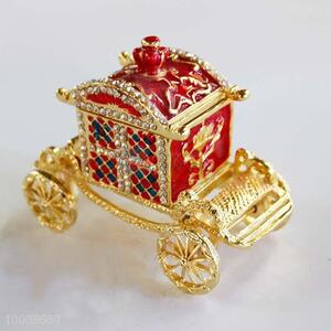 Wholesale Gorgeous Carriage Magnificent Exquisite Plated Jewel Case/Box
