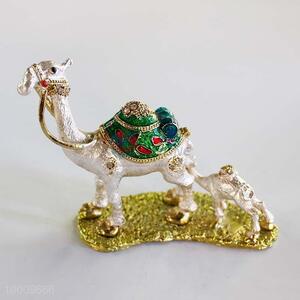 Wholesale White Camel Magnificent Exquisite Plated Jewel Case/Box