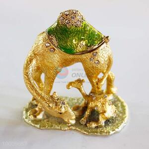 Wholesale Gold Camel Magnificent Exquisite Plated Jewel Case/Box