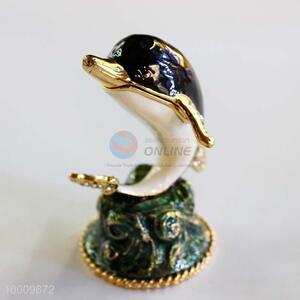 Wholesale Cute Dolphin Magnificent Exquisite Plated Jewel Case/Box