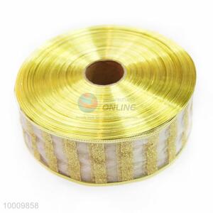 Wholesale Gold Pearl Yarn Ribbon For Gift Package