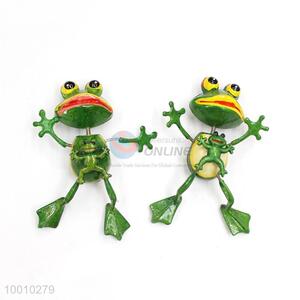 Wholesale Magnetic Cute Frog Plastic Craft For Home Decoration