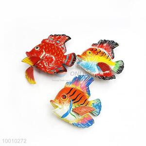 Wholesale Three ColorMagnetic Tropical Fish Plastic Craft For Home Decoration