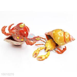 Wholesale Magnetic Hairy Crab Plastic Craft For Home Decoration
