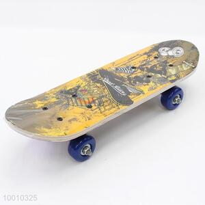 Wooden skate scooter/<em>skateboard</em>