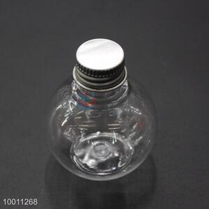 Plastic round shape cream bottle