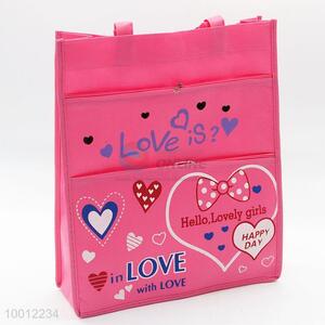 Hot Sale Non-woven Shopping Tote Zipper Bag Carry Bag