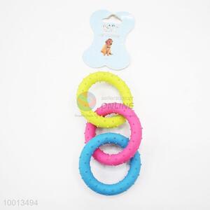Wholesale Colored Round Ring Pet Toy