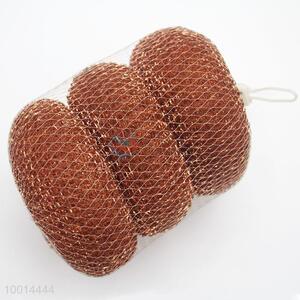 High Quality Hot Sale 3 Pieces Copper Cleaning Balls