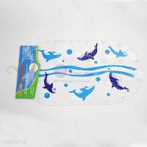 New Arrival Hot Sale 100% PVC Washroom Anti-Slide Mat with Fish Pattern