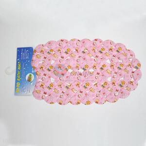 Wholesale New Products Pink PVC Bath Mat With Shell Shape, Ground Mat