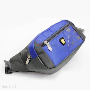 Blue dacron waist bag for climbing