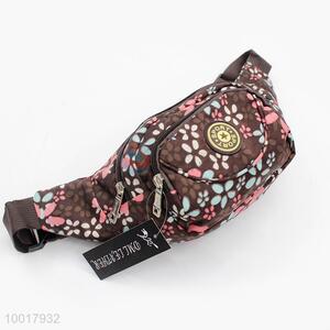 Floral waist bag for running/climbing