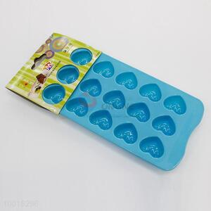 15-grid heart shape ice cube tray/chocolate mould