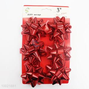 Top Sale Holiday Gift PET/PP Laminated Finishing 6 Pull Flower Ribbons