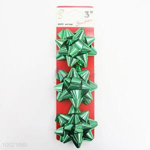 Top Sale Holiday Gift PET/PP Laminated Finishing 3 Pull Flower Ribbons