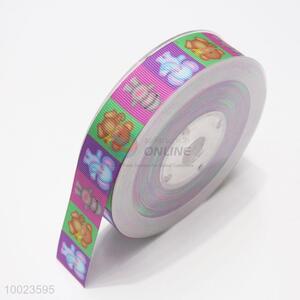 New Arrival Hot Sale High Quality 2.5CM Colorful Animals Pattern Print Ribbon