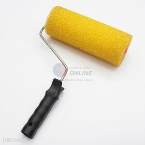 Yellow Sponge Paint Roller Brush