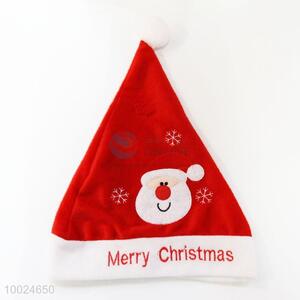 Red Christmas Hat with Merry Christmas Words