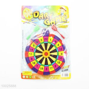 Colorful Yellow <em>Dart</em> Board Game Set