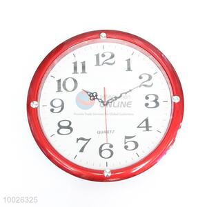 Popular Design Round Plastic Wall Clock