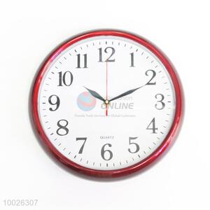 Small Size Round Plastic Wall Clock