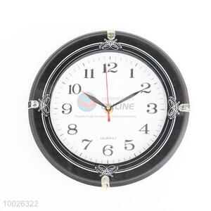 Simple Design Round Plastic Wall Clock