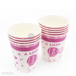 Wholesale Disposable Pink Cute Paper Cup