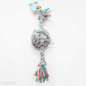Polyester fabric chew braided toys for dog pet