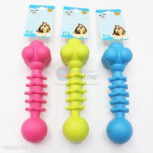 New Designs Barbell Shaped TPR Toys for Dogs