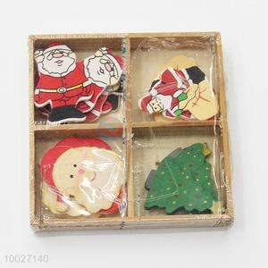 Best gift wooden santa claus&<em>christmas</em> <em>trees</em> DIY paster