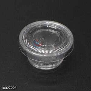 2 OZ Disposable Plastic Cup With Lid