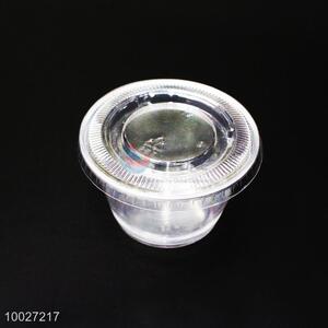 5.5 OZ Disposable Plastic Cup With Lid