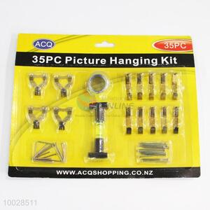 35PC Utility Picture Hanging Hooks with Wire