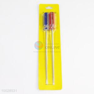 4Cun Screw Driver Suit with Blue and Red Handle, Two Types: Normal and Cross